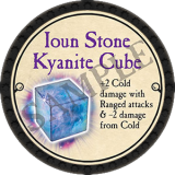 Ioun Stone Kyanite Cube