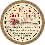 +1 Mystic Staff of Loki