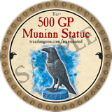 500 GP Muninn Statue