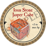 Ioun Stone Jasper Cube