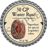 (14 of 40) 50 GP Winter Rune