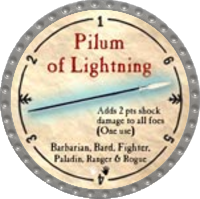 Pilum of Lightning