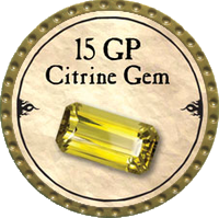 15 GP Citrine Gem