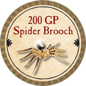 200 GP Spider Brooch