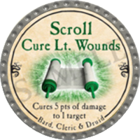 Scroll Cure Lt. Wounds (UC)