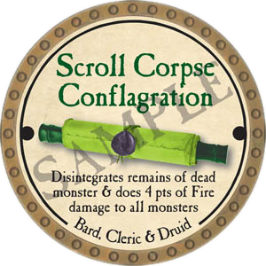 Scroll Corpse Conflagration