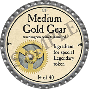 (14 of 40) Medium Gold Gear