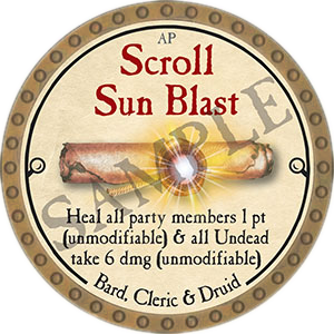 Scroll Sun Blast